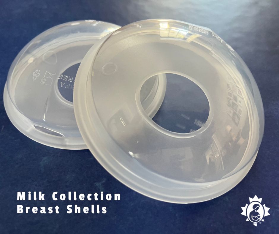 Milk collection breast shells