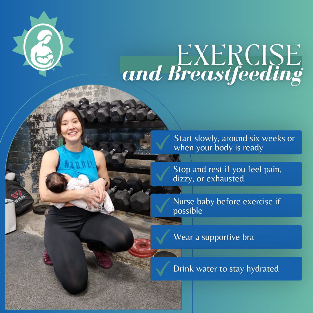 exercise and breastfeeding