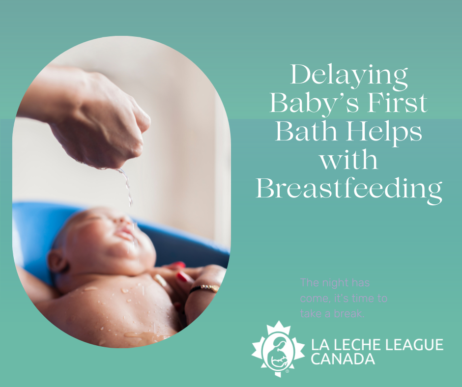 Delaying baby's first bath