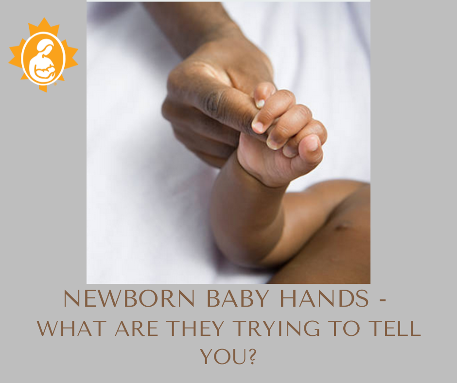 Newborn baby hands