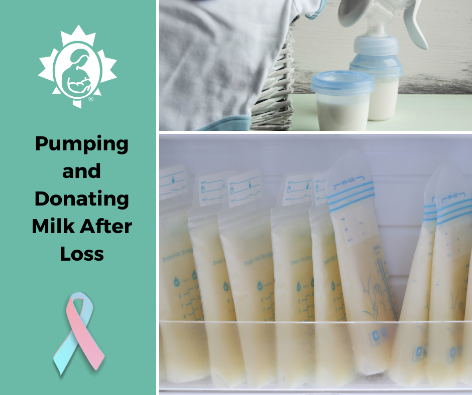 Pumping and Donating Milk after a loss