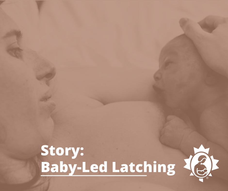 Story: Baby-led Latching | La Leche League Canada
