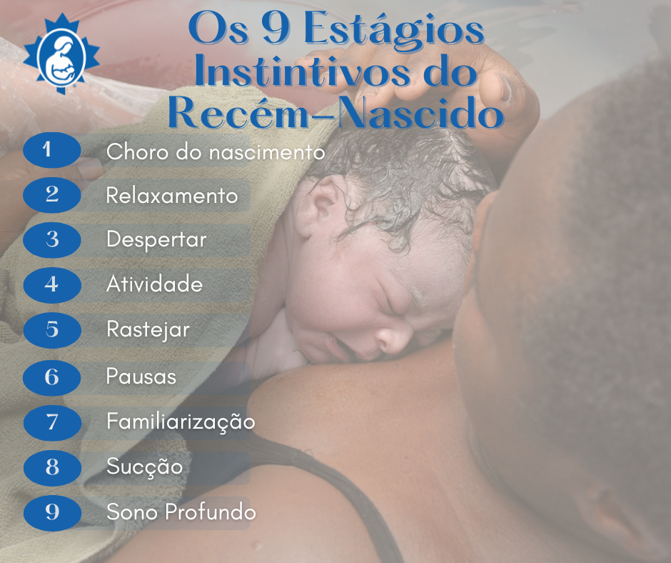 Primeiras Horas Após o Nascimento – Os Nove Estágios Instintivos