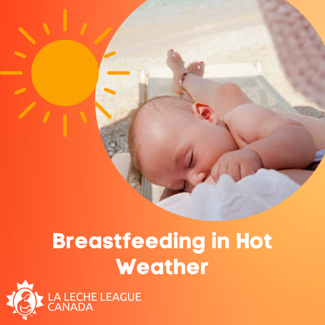 Breastfeeding in hot weather