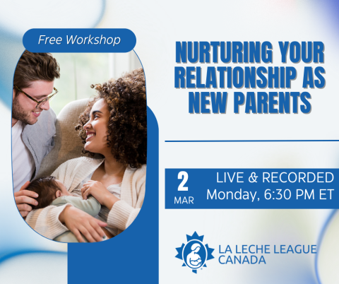 Nurturing your relationship as new parents